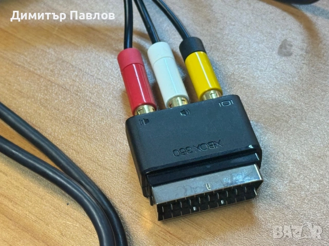 XBOX 360 Composite AV Cable, снимка 3 - Аксесоари - 53110722