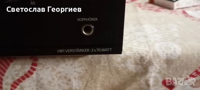 Усилвател Telefunken HA 870, снимка 3 - Ресийвъри, усилватели, смесителни пултове - 52694781