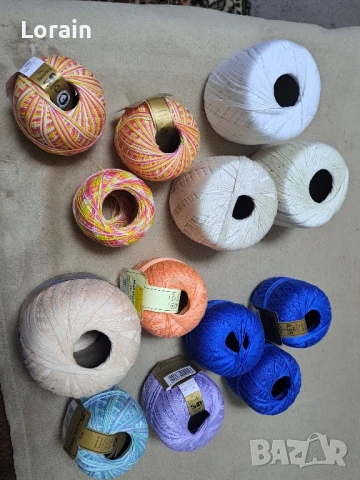 Конци за плетене(немски)-12 броя