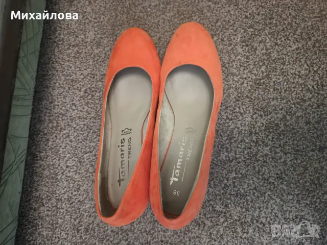 Обувки Tamaris  естествена кожа !, снимка 6 - Дамски елегантни обувки - 50437537