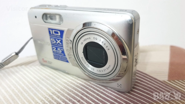 фотоапарат Sanyo Vpc E10ex   10МРх, снимка 3 - Фотоапарати - 51513394