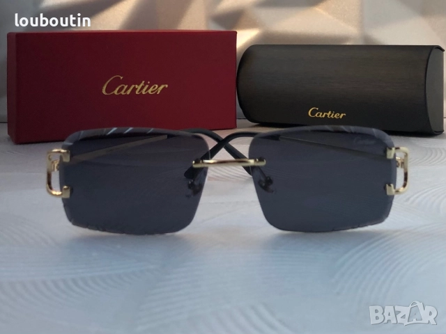 Мъжки слънчеви очила правоъгълни черни дамски унисекс, снимка 4 - Слънчеви и диоптрични очила - 51728838