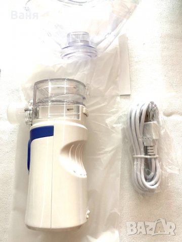 Немски Електрически инхалатор  за бебета / деца Mesh Nebulizer, снимка 6 - Други - 31431330