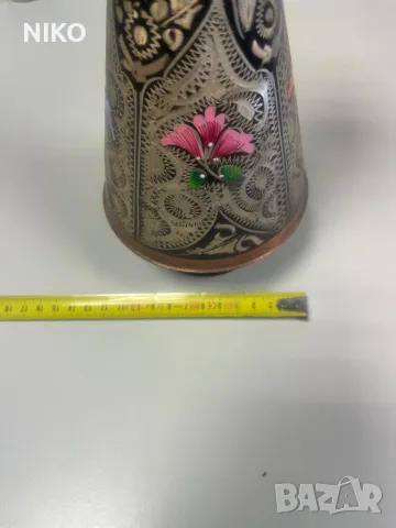 Медна ваза, снимка 9 - Вази - 49315113