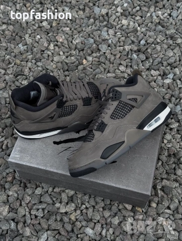 Jordan 4 Retro Cave Stone, снимка 3 - Маратонки - 53062660