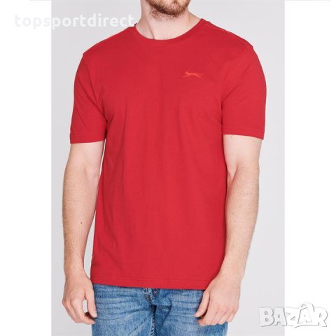 Slazinger спортни тенески памук 100%оригн. бродирано лого внос АНГЛИЯ, снимка 2 - Тениски - 29458186