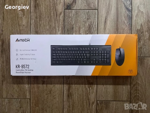 Клавиатура и мишка A4, снимка 2 - Клавиатури и мишки - 50558247