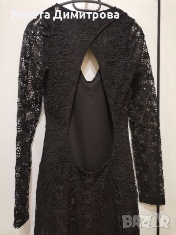 Дълга дантелена рокля, снимка 3 - Рокли - 37752201