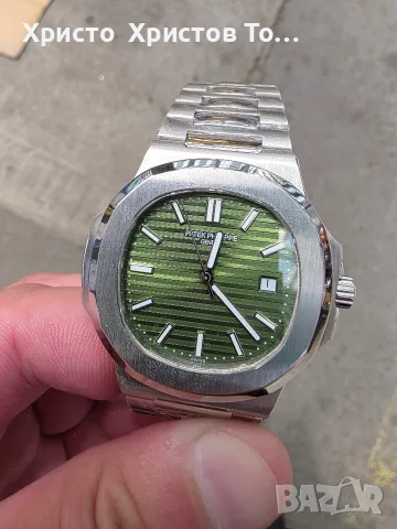 Мъжки луксозен механичен часовник Patek Philippe , снимка 7 - Мъжки - 56534897