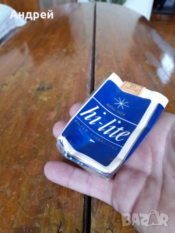 Стара кутия от цигари Hi Lite, снимка 2 - Колекции - 42201981