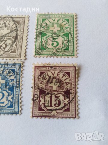 Пощенска марка 6бр-Лот Швейцария, снимка 7 - Филателия - 40019582