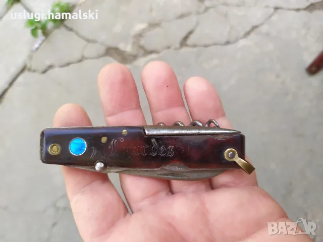 Pradel стар джобен нож, снимка 7 - Антикварни и старинни предмети - 55778023