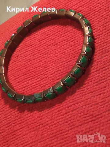 СТИЛНА ФЕШЪН АРТ МЕДНА РАЗТЕГЛИВА ГРИВНА 47374, снимка 9 - Гривни - 47111446