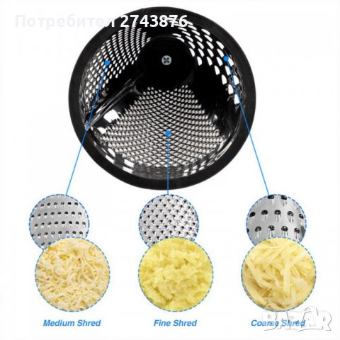 Конусно ренде от неръждаема стомана -Височина:16см,Диаметър:9мл, снимка 3 - Аксесоари за кухня - 39295448