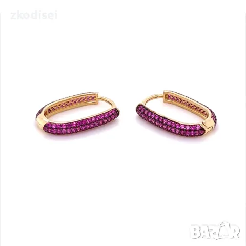 Златни обеци 3,22гр. 14кр. проба:585 модел:26538-6