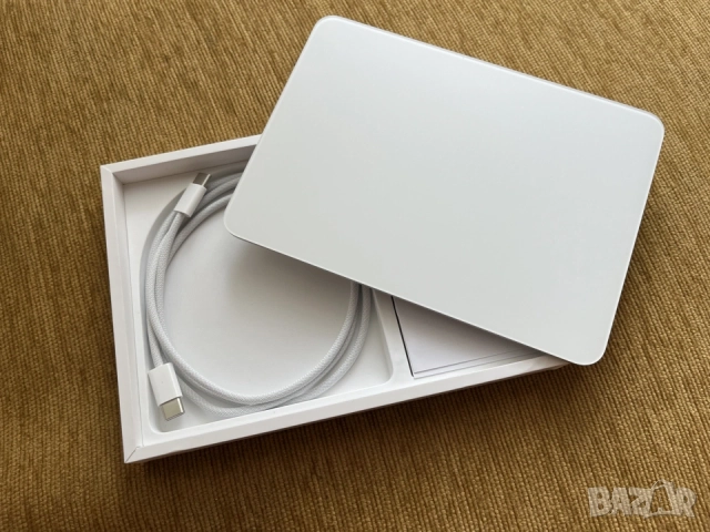 Безжичен тъчпад Apple Magic Trackpad 2024, бял - MXK93ZM/A / Mobel #:A3120
