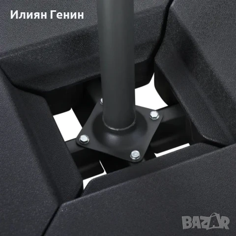 Основа за чадър Outsunny, пълнима с вода или пясък, до 60 кг, , снимка 4 - Градински мебели, декорация  - 51323494