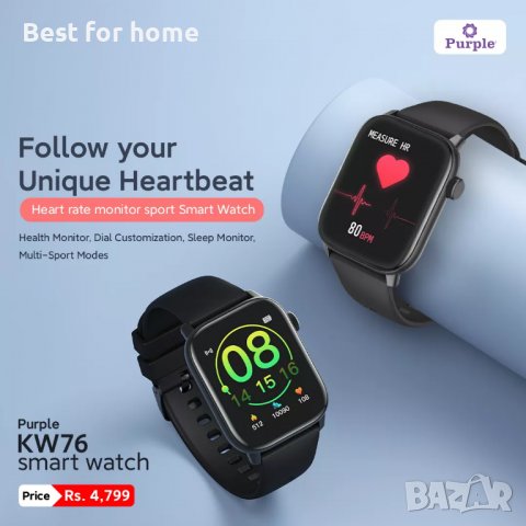 Смарт Часовник SEAWOW KW76, снимка 14 - Смарт часовници - 38455744