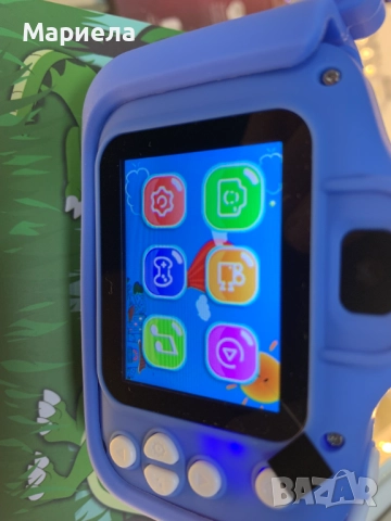 GREENKINDER Детска камера 2.0” екран с двоен обектив 64BG / Вградени игри, снимка 5 - Други - 52051427