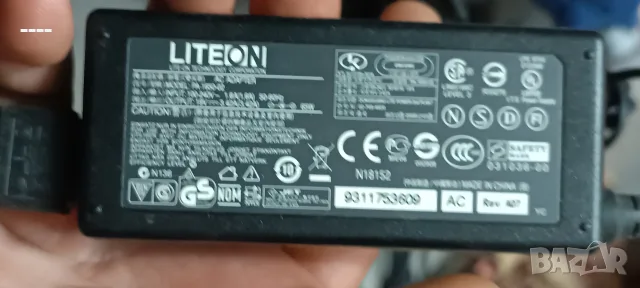 Оригинално зарядно за лаптоп Lite-On 19V 3.42A 65W (PA-1650)
