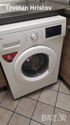 Пералня LG 8кг с гаранция , снимка 2 - Перални - 52451110