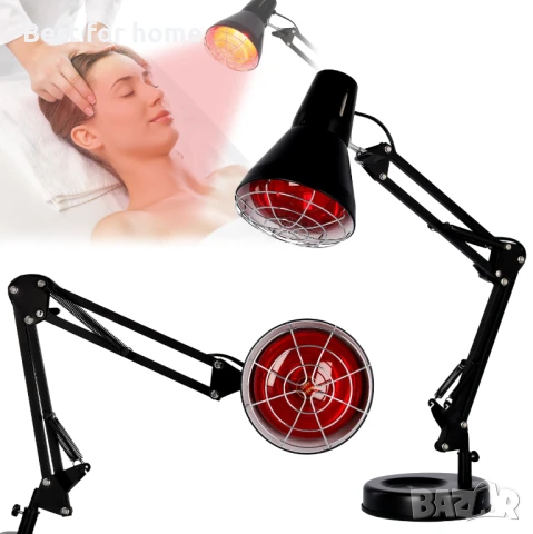 Лечебна инфрачервена лампа Sollux с топлечерапевтична инфрачервена лампа 275w Solux, снимка 8 - Медицинска апаратура - 50614886