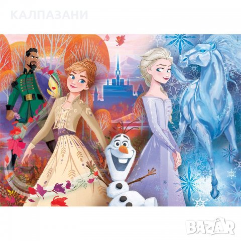 CLEMENTONI SUPERKIT Пъзел Frozen 2 2x30ч. Memo + Domino 20241, снимка 3 - Игри и пъзели - 29799729