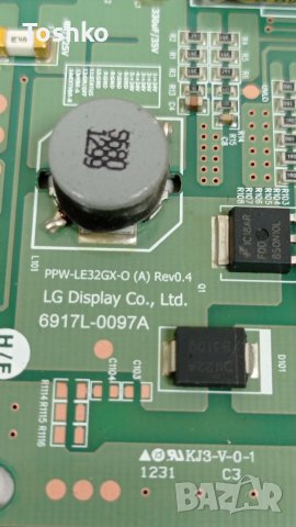LED DRIVER BOARD 6917L-0097A PPW-LE32GX-O(A) Rev0.4, снимка 2 - Части и Платки - 37702206