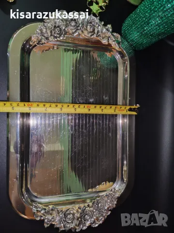  Винтидж поднос с нестандартна декорация., снимка 10 - Други - 48816120