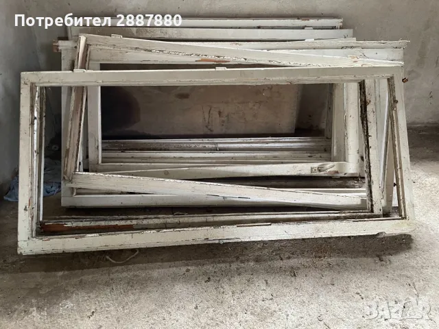 Стари дървени прозорци черчевета, снимка 1