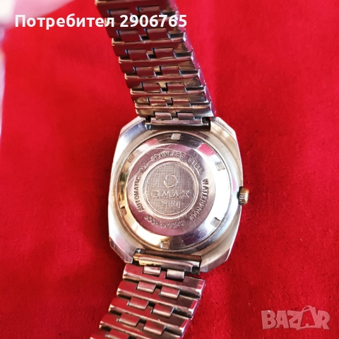 Часовник OMAX automatic, снимка 5 - Антикварни и старинни предмети - 52792550