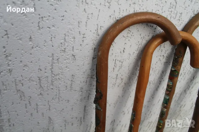 Немски Австрийски туристически бастуни, снимка 2 - Колекции - 48198315