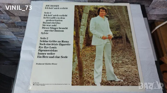 Joe Dassin – Ich Hab' Mich Verliebt, снимка 2 - Грамофонни плочи - 47352202