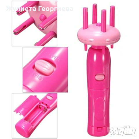 преса за коса/автоматичен уред за плитки, снимка 4 - Преси за коса - 53968725