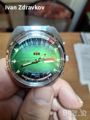 Продавам Ориент Orient вечен календар, снимка 5 - Мъжки - 52408961