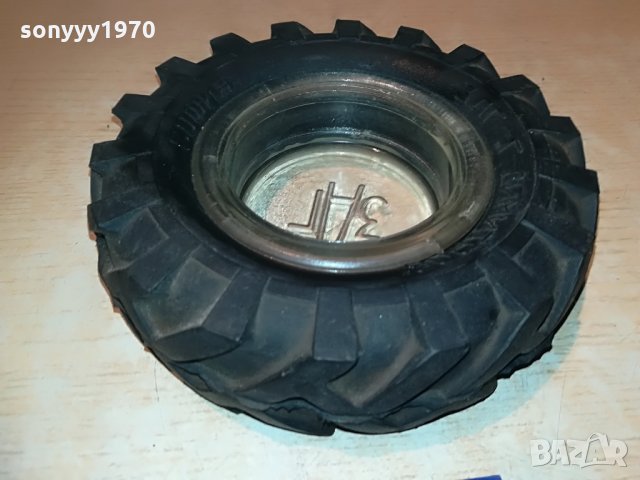 поръчан-гума/стъкло-ретро колекция-пепелник-16х5см, снимка 14 - Колекции - 29292174