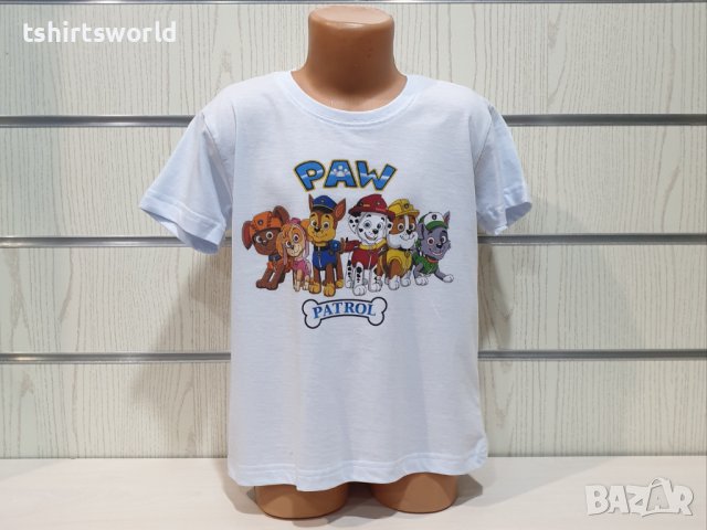 Нова детска тениска с дигитален печат PAW Patrol (Пес патрул), снимка 5 - Детски тениски и потници - 36598911