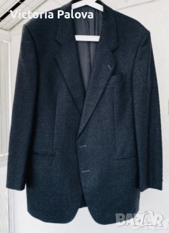  Guabello 100% чиста нова вълна – качествено мъжко сако Zechbauer Herrenausstatter , снимка 15 - Сака - 54084887