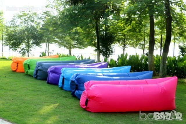 Надуваемо легло за плаж Bubble bed, снимка 2 - Надуваеми легла - 37384656