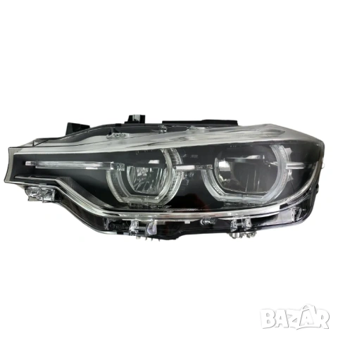 LED Фарове BMW F30 (2011-2016) Facelift Look | Лупи Комплект Ляв + Десен, снимка 3 - Аксесоари и консумативи - 53956850
