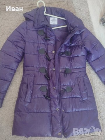 Страхотно лилаво яке+подарък чанта в същия цвят , снимка 4 - Якета - 44157632