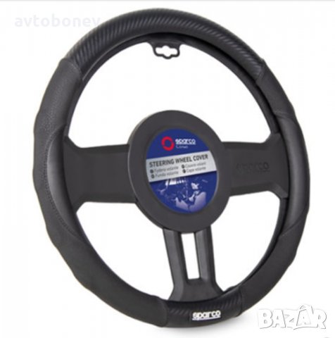 КАЛЪФ ЗА ВОЛАН SPARCO SPS125BK 38см., снимка 1 - Аксесоари и консумативи - 34306420