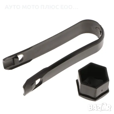 Комплект капачки за болтове на джантите 19мм - ЧЕРНИ 20бр., снимка 6 - Аксесоари и консумативи - 47482813