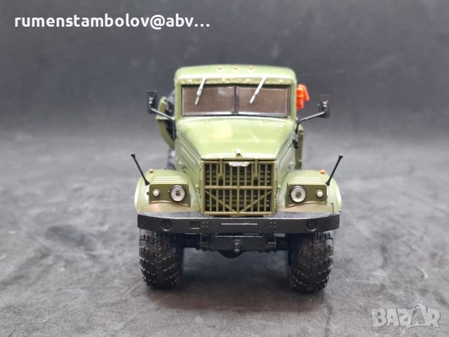 КраЗ 255В, Легендарни Грузовики СССР, 1:43, снимка 4 - Колекции - 53928260