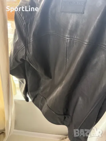 Кожено яке Calvin Klein , снимка 3 - Якета - 48468734