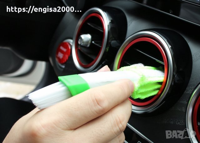 ПРОМО! Четка за почистване на въздуховодите на автомобила, както и други тесни места., снимка 2 - Аксесоари и консумативи - 30832808