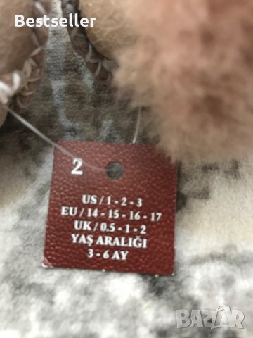 Бебешки Кожени Пантофки, снимка 5 - Бебешки обувки - 42249212