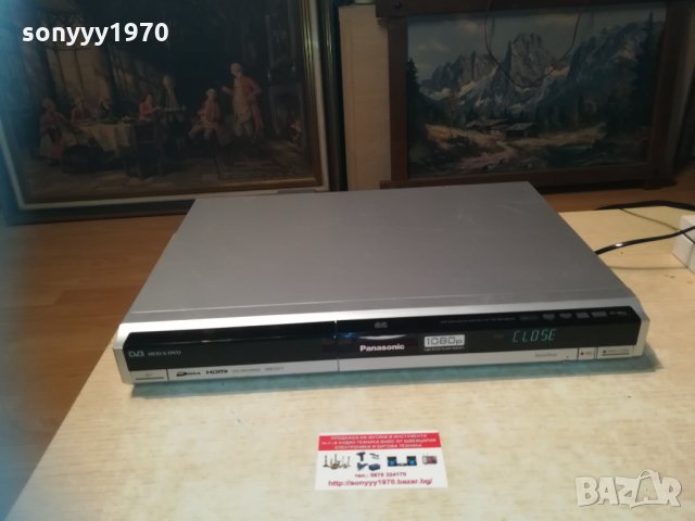 PANASONIC DVB-HDD/DVD RECORDER 2701211059, снимка 4 - Плейъри, домашно кино, прожектори - 31572969