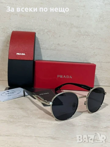 Prada Слънчеви Очила С UV400 Защита С Подарък🎁Калъф😎🕶 - 2 Налични Модела Код VF18, снимка 2 - Слънчеви и диоптрични очила - 51174596