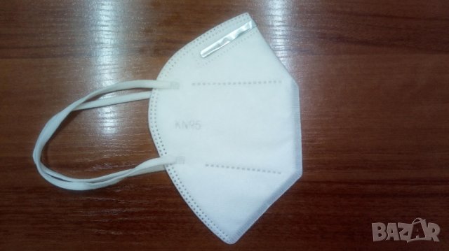 Защитна маска за лице - респиратор KN95 - 5 броя
